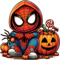 Spidey Pumpkin