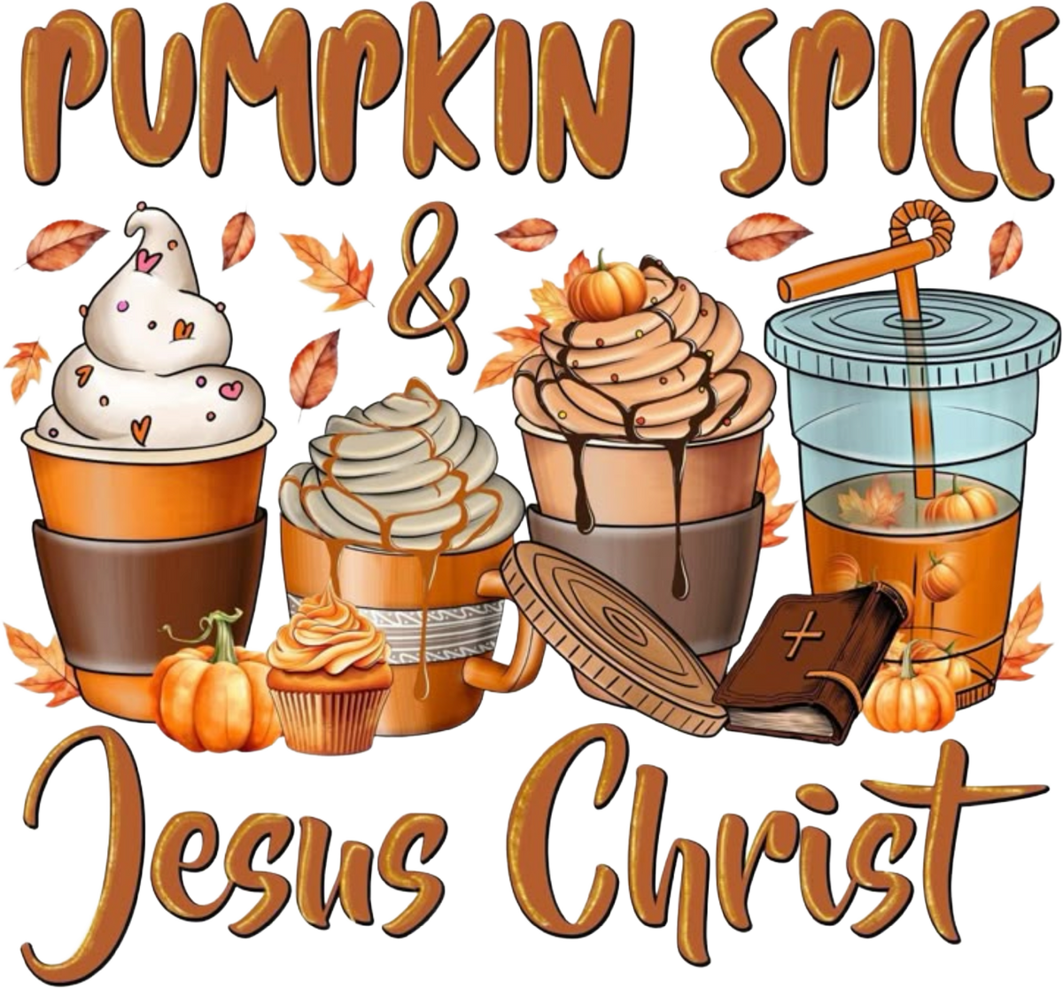 Pumpkin Spice Jesus Christ